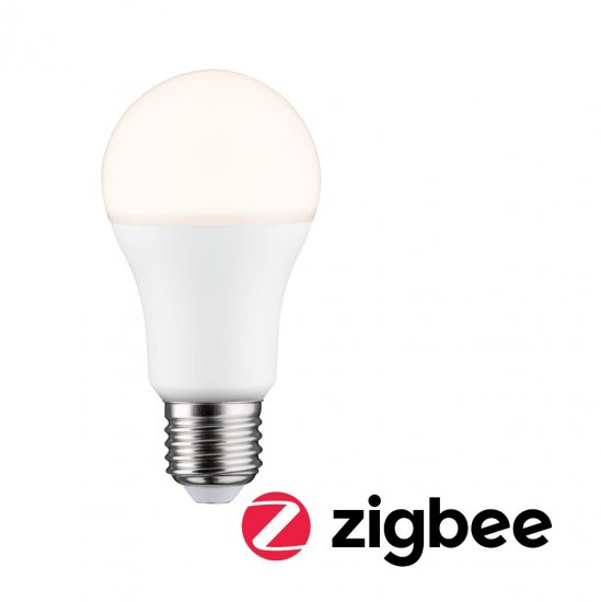 Paulmann 50122 SmartHome ZigBee LED Standardform 9 Watt Matt E27 2700K Warmweiß