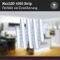 Preview: Paulmann 70675 MaxLED 1000 LED Strip Tageslichtweiß Einzelstripe 1m beschichtet IP44 12W 880lm/m 6500K