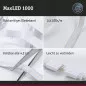 Preview: Paulmann 70675 MaxLED 1000 LED Strip Tageslichtweiß Einzelstripe 1m beschichtet IP44 12W 880lm/m 6500K