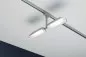 Preview: Paulmann 95469 URail LED Spot Dipper 2x10W Chrom matt/Weiß dimmbar
