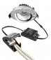 Preview: Deko-Light LED Deckeneinbauleuchte Dione IP44 8,5W 800lm dimmbar 3000K Chrom 565396