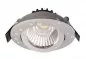 Preview: Deko-Light LED Deckeneinbauleuchte Dione IP44 8,5W 800lm dimmbar 4000K Silber 565399