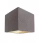 Preview: Deko-Light Wandaufbauleuchte Cube G9 Beton Dunkelgrau 341184