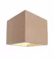 Preview: Deko-Light Wandaufbauleuchte Cube G9 Beton Beige 341185