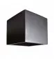 Preview: Wandaufbauleuchte Cube 1x max. 25 W G9 Schwarz