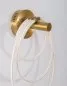 Preview: Nova Luce CERELIA LED Wandleuchte 29,5W 1861lm 3000K Messing / Gold