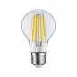 Preview: Paulmann 29120 Eco-Line Filament 230V LED Birne E27 1er-Pack 525lm 2,5W 3000K Klar