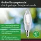Preview: Paulmann 29128 Eco-Line Filament 230V LED Kerze E14 525lm 2,5W 3000K Klar