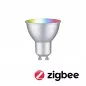 Preview: Paulmann 29149 Standard 230V Smart Home Zigbee 3.0 LED Reflektor GU10 350lm 4,8W RGBW+ dimmbar Chrom matt