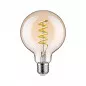 Preview: Paulmann 29159 Filament 230V Smart Home Zigbee 3.0 LED Globe G95 E27 600lm 7,5W Tunable White dimmbar Gold