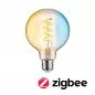 Preview: Paulmann 29159 Filament 230V Smart Home Zigbee 3.0 LED Globe G95 E27 600lm 7,5W Tunable White dimmbar Gold