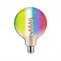Preview: Paulmann 29162 Filament 230V Smart Home Zigbee 3.0 LED Globe G125 E27 470lm 6,3W RGBW+ dimmbar Gold
