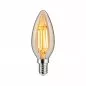 Preview: Paulmann 29191 1879 Filament 230V 3-Step-Dim LED Kerze E14 3 Step Dim 450lm 4,9W 1800K dimmbar Gold