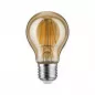Preview: Paulmann 5074 3er Set LED Standardform 6,5 Watt E27 Gold Goldlicht