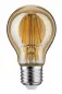Preview: Paulmann 5075 3er Set LED Vintage-AGL 6W E27 Gold Goldlicht dimmbar