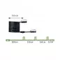 Preview: Paulmann 5183 Plug & Shine Bundle Smart Home smik Gateway + LED Gartenstrahler Pike Basisset RGBW+