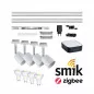 Preview: Paulmann 5186 URail Bundle Smart Home smik Gateway + 4er Set Schienenspot Cover inkl. LED Reflektor GU10