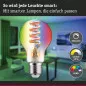 Preview: Paulmann 5192 Starterset Smart Home Zigbee 3.0 LED Birne Gateway + Filament 230V LED Birne E27 RGBW + Schalter