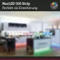 Preview: Paulmann 70634 MaxLED 500 RGBW Strip beschichtet 1m 12W mit Farbwechselfunktion