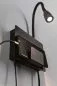 Preview: Paulmann 71101 LED Wandleuchte Halina USB C 2700K 200lm 230V 2,4W Schwarz matt