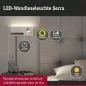 Preview: Paulmann 71103 LED Wandleuchte Serra USB C 2700K 650lm / 200lm 230V 5,5 / 1x2,6W dimmbar Weiß matt/Schwarz matt