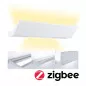 Preview: Paulmann 79508 LED Wandleuchte Smart Home Zigbee Ranva Tunable White 1.400lm / 210lm 230V 13W dimmbar Weiß matt