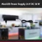 Preview: Paulmann 79837 Universal LED Power Supply Plug-In 36W 230/24V DC Transformator Schwarz Kunststoff