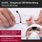 Preview: Paulmann 79964 VariFit LED Einbaupanel 3-Step-Dim Areo IP44 rund 175mm 3000K Schwarz dimmbar