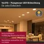 Preview: Paulmann 92389 LED Einbaupanel Veluna VariFit IP44 rund 185 17W 3000K Satin