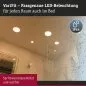 Preview: Paulmann 92389 LED Einbaupanel Veluna VariFit IP44 rund 185 17W 3000K Satin