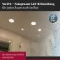 Preview: Paulmann 92390 LED Einbaupanel Veluna VariFit IP44 rund 75 4,5W 4000K Satin