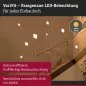 Preview: Paulmann 92393 LED Einbaupanel Veluna VariFit IP44 eckig 75x75mm 4,5W 3000K Satin