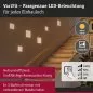Preview: Paulmann 93053 LED Einbaupanel Areo VariFit IP44 3-Stufen-dimmbar 175x175mm 13W 3.000K Weiß