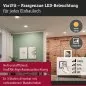 Preview: Paulmann 93063 LED Einbaupanel Veluna VariFit IP44 3-Stufen-dimmbar rund 185 17W 3.000K Satin