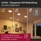 Preview: Paulmann 93100 VariFit LED Einbaupanel Dim to Warm Areo IP44 eckig 175x175mm 3 Step Dim to warm Chrom matt dimmbar