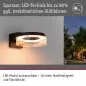 Preview: Paulmann 93113 LED Außenwandleuchte Smart Home Zigbee 3.0 Capea Bewegungsmelder insektenfreundlich IP44 231mm Tunable Warm 12,5W 800lm 230V Anthrazit