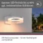 Preview: Paulmann 93114 LED Außenwandleuchte Smart Home Zigbee 3.0 Capea Bewegungsmelder insektenfreundlich IP44 231mm Tunable Warm 12,5W 800lm 230V Weiß Aluminium