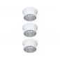 Preview: Paulmann 93385 Einbauleuchte LED Gil 3x6W IP44 2.700K Weiß matt / Eisen 3-Stufen-dimmbar
