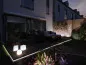 Preview: Paulmann 94274 Plug & Shine LED Bodeneinbauleuchte Smart Home Zigbee 3.0 RGBW Einzelspot IP65 RGBW+ 3,6W Silber