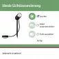 Preview: Paulmann 94283 Plug & Shine LED Gartenstrahler Smart Home Zigbee 3.0 Pike Einzelspot IP65 RGBW+ 4,5W Anthrazit