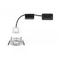 Preview: Paulmann 94304 LED Einbauleuchte Nova mini starr IP44 1x4W 2700K Alu gedreht 230V