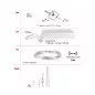 Preview: Paulmann 94430 CorDuo Seilsystem Mac II Basisset GU5,3 max. 5x10W 230/12V Chrom matt