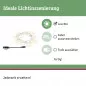 Preview: Paulmann 94557 Plug & Shine LED Lichterkette Warmweiß IP44 3000K Schwarz