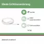 Preview: Paulmann 94679 Plug & Shine LED Stripe Smooth 2m IP67 3000K 12W Schwarz