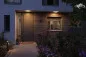 Preview: Paulmann 94708 House LED Außenpanel 3-Step-Dim Lamina Backlight Bewegungsmelder insektenfreundlich IP44 rund 280mm 2200 - 3000K 14W 1150lm Schwarz