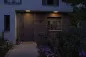Preview: Paulmann 94709 House LED Außenpanel 3-Step-Dim Lamina Backlight Bewegungsmelder insektenfreundlich IP44 eckig 250x47mm 2200 - 3000K 14W 920lm Schwarz