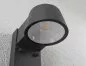 Preview: Paulmann 94714 LED Außenwandleuchte Capea Bewegungsmelder insektenfreundlich IP44 96x153mm Tunable Warm 6W 450lm 230V 98° Anthrazit Aluminium