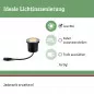 Preview: Paulmann 94716 Plug & Shine LED Bodeneinbauleuchte Floor Einzelleuchte IP67 2200K 4,5W Anthrazit
