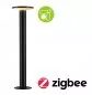 Preview: Paulmann 94755 LED Pollerleuchte Smart Home Zigbee Plate insektenfreundlich IP44 600mm Tunable Warm 5,5W 280lm 230V Anthrazit