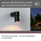 Preview: Paulmann 94821 LED Außenwandleuchte Kimu insektenfreundlich IP44 80mm 2200K 7,8W 500lm 230V 70° Anthrazit Aluminium